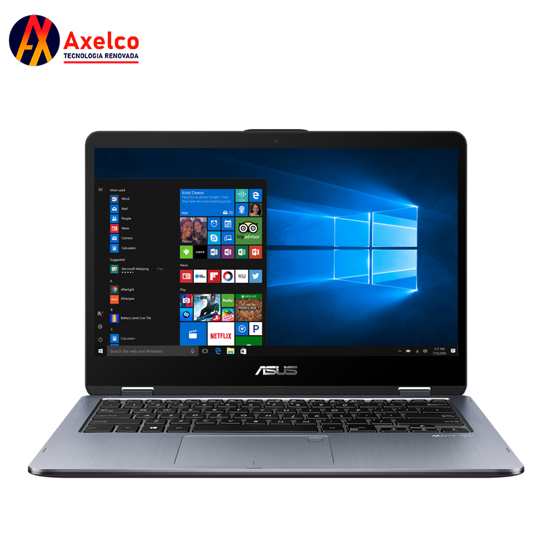 Laptop ASUS TP410UAR Seminuevo (8GB/ 480GB/Ci7/6meses garantia)-Axelco