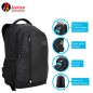 Mochila nylon para laptop 15.6p de color negro / targus