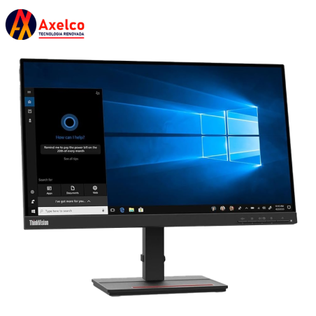 Monitor LED Seminuevo Negro 21.5"/ Lenovo/ 3meses garantía / TIpo D